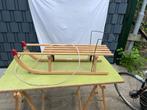 Slee hout met rugleuning, Kinderen en Baby's, Speelgoed | Buiten | Sleeën, Ophalen of Verzenden, Rugleuning, Gebruikt, Hout