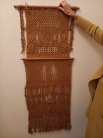 Macrame wandkleed, Huis en Inrichting, Woonaccessoires | Wanddecoraties, Ophalen of Verzenden, Gebruikt