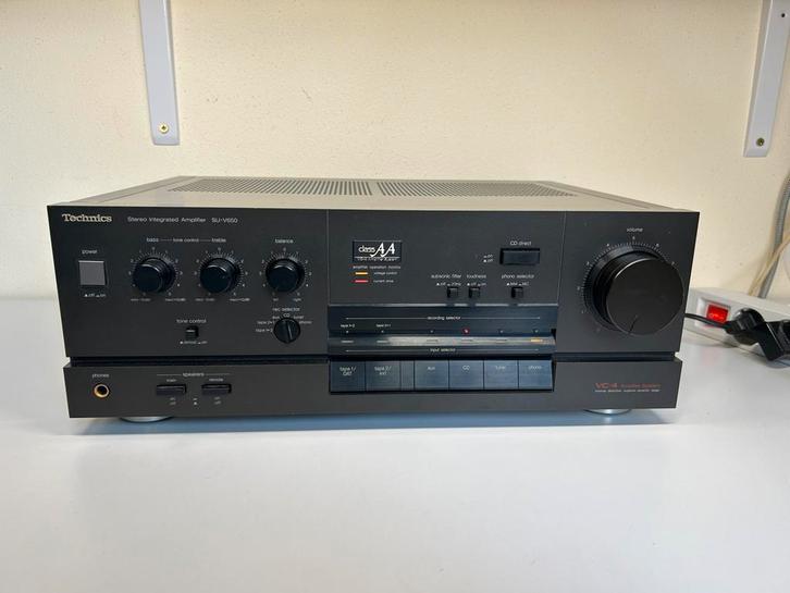 Technics SU-V650 Stereo Versterker, Audio, Tv en Foto, Versterkers en Receivers, Zo goed als nieuw, Stereo, 60 tot 120 watt, Ophalen of Verzenden