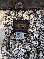 Avirex Flight vintage leather jacket, schott,rrl,, Maat 56/58 (XL), Ophalen of Verzenden, Gedragen, Avirex