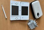 Nintendo DSi- wit- met oplader en opbergcase, Spelcomputers en Games, Spelcomputers | Nintendo DS, Ophalen of Verzenden, Zo goed als nieuw