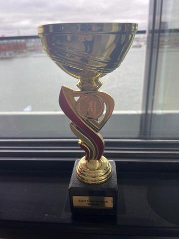 Tennis trofee beschikbaar voor biedingen