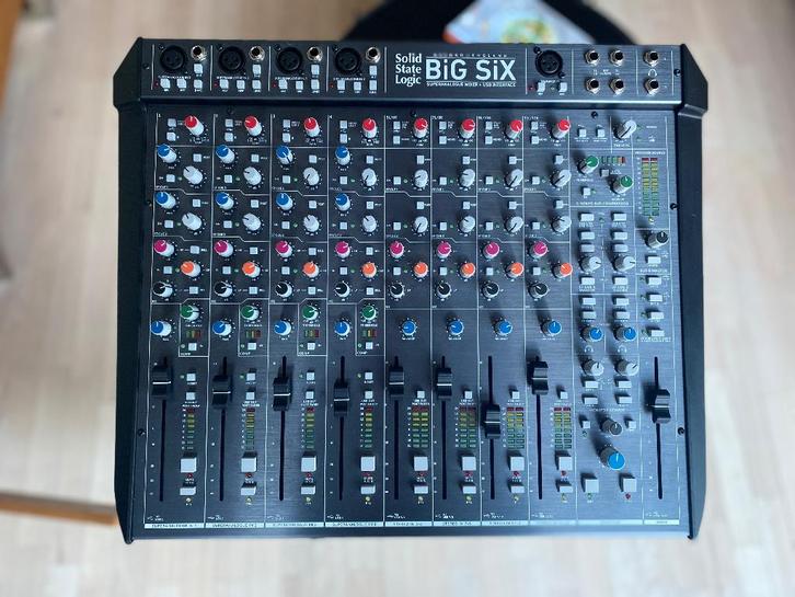 SSL Big Six, Muziek en Instrumenten, Mengpanelen, Zo goed als nieuw, 10 tot 20 kanalen, Ophalen of Verzenden