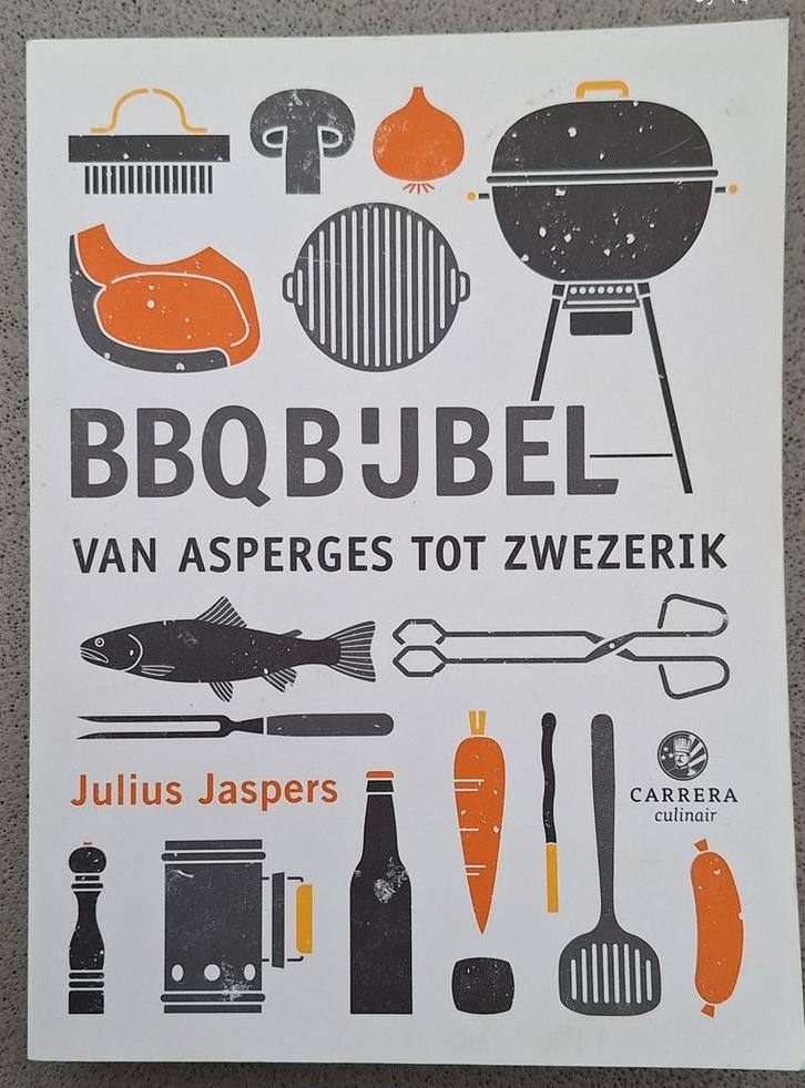 BBQ Bijbel - Julius Jaspers, Boeken, Kookboeken, Zo goed als nieuw, Voorgerechten en Soepen, Hoofdgerechten, Tapas, Hapjes en Dim Sum