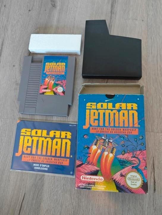 Solar Jetman NES - Compleet!, Spelcomputers en Games, Games | Nintendo NES, Gebruikt, Avontuur en Actie, 1 speler, Vanaf 7 jaar