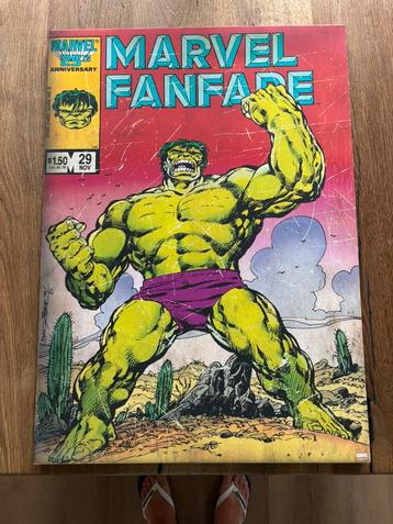 MARVEL Schilderij canvas Incredible Hulk 50x70 cm beschikbaar voor biedingen