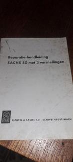 Sachs 50 bromfiets motor werkplaats handboek, Fietsen en Brommers, Handleidingen en Instructieboekjes, Gebruikt, Ophalen