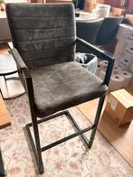 Barkruk Leen Bakker - antraciet, 2 krukken, Ophalen, Gebruikt, 90 cm of meer