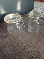 Vintage Weckpotten Set van 2, Ophalen of Verzenden, Gebruikt