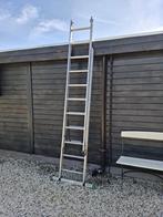 2 delige ladder, Doe-het-zelf en Verbouw, Ladders en Trappen, Ophalen, Gebruikt, Ladder, Opvouwbaar of Inschuifbaar