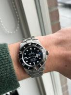 Rolex Submariner Date Zwart Staal automatisch 41mm, Staal, Polshorloge, Ophalen of Verzenden, Zo goed als nieuw