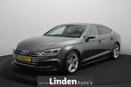 Audi A5 Sportback 35 TFSI Sport S-line edition 150PK S-Troni, Gebruikt, 4 cilinders, Leder en Stof, Origineel Nederlands