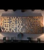 Gesigneerd schilderij van Walter van Oel , koper en bladgoud, Antiek en Kunst, Ophalen