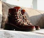 Via Vai Roodbruine Laarzen Maat 37, Kleding | Dames, Schoenen, Ophalen of Verzenden, Zo goed als nieuw, Bruin, Lage of Enkellaarzen