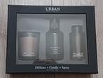 Urban Soft Cotton - Diffuser + Candle + Spray, Overige materialen, Nieuw, Grijs, Ophalen of Verzenden