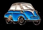 B.M.W. Isetta pin- blauw klein model, Verzamelen, Speldjes, Pins en Buttons, Verzenden, Nieuw, Transport, Speldje of Pin