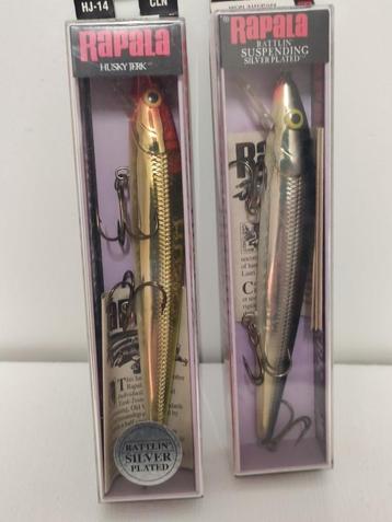 2 Rapala Husky jerk pluggen 14 cm. ( kunstaas ) Nieuw ! beschikbaar voor biedingen