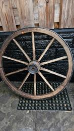 Antiek Wagenwiel - 80 cm, Ophalen