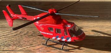 BRANDWEER HELICOPTER 13.5 CM METAAL beschikbaar voor biedingen