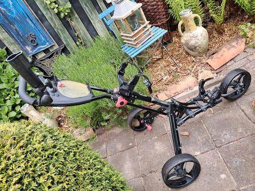 3 Wiels Trolley  merk apron, Sport en Fitness, Golf, Zo goed als nieuw, Golfkar, Overige merken, Ophalen