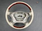 Leder stuur met wortelnoten hout Mercedes C W203  CLK C209, Ophalen of Verzenden, Mercedes-Benz
