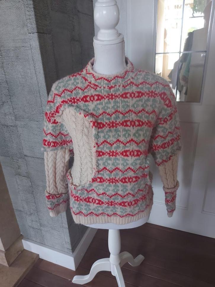 HEERLIJKE WARME TRUI ZARA MT S, Kleding | Dames, Truien en Vesten, Zo goed als nieuw, Maat 38/40 (M), Rood, Ophalen of Verzenden