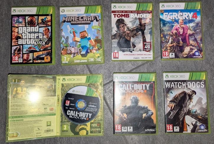 Xbox 360 Games vanaf 4 euro - GTA V - Minecraft - COD BO 2, Spelcomputers en Games, Games | Xbox 360, Gebruikt, Shooter, 1 speler