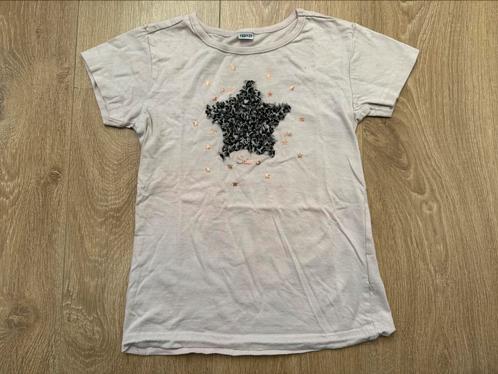 Meisjes t-shirt lichtroze maat 122/128, Kinderen en Baby's, Kinderkleding | Maat 122, Gebruikt, Meisje, Shirt of Longsleeve, Ophalen of Verzenden