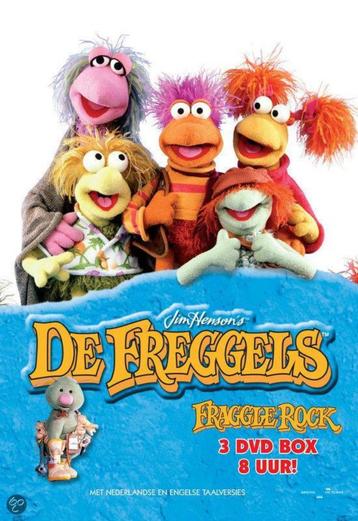 De Freggles - 3 dvd box - 8 uur - Jim Henson beschikbaar voor biedingen