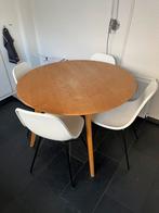 Eethoek, Huis en Inrichting, Tafels | Eettafels, Ophalen, Kunststof, Gebruikt, Rond