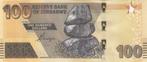Zimbabwe bankbiljet 100 Dollars 2020, Pick 106 UNC, Los biljet, Ophalen of Verzenden, Zimbabwe