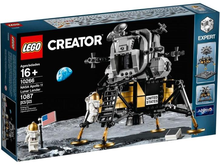 Lego 10266 Nasa Apollo 11 Maanlander - Lego Creator Expert, Kinderen en Baby's, Speelgoed | Duplo en Lego, Nieuw, Lego, Complete set