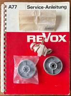 Revox A77 serviceboek en onderdelen, Audio, Tv en Foto, Bandrecorders, Ophalen