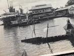 22) Ansichtkaart haven Palembang (1934) / Ned. Indië, Gelopen, Ophalen of Verzenden, Buiten Europa, 1920 tot 1940