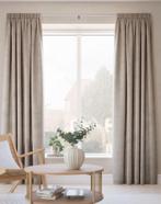 Prachtige verduisterend fluweel gordijn 140 x 300 cm Taupe, Ophalen of Verzenden, Nieuw, 100 tot 150 cm, 200 cm of meer