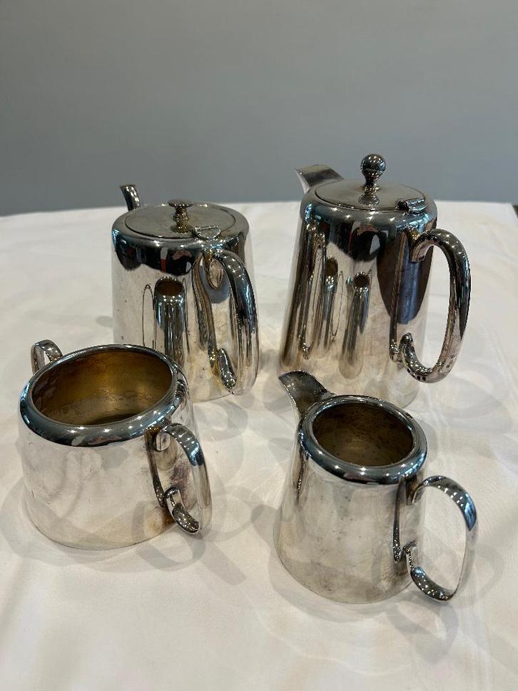 Serveerset zilver, Huis en Inrichting, Keuken | Servies, Gebruikt, Overige typen, Overige stijlen, Overige materialen, Ophalen