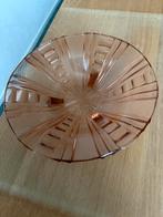 Depression Glass fruitschaal Art Deco, Ophalen