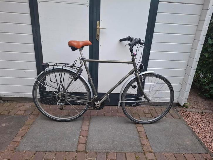 Herenfiets te koop, gebruikt maar nog goed!, Fietsen en Brommers, Fietsen | Heren | Herenfietsen, Gebruikt, Overige merken, Ophalen