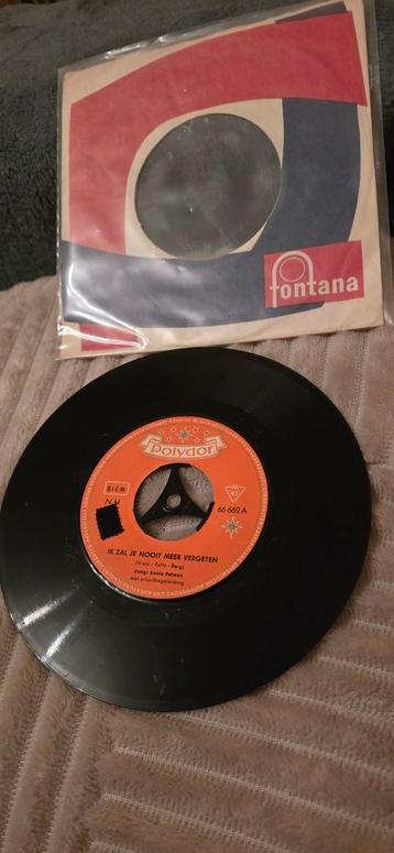 Vintage Single - Annie Palmen - Ik Zal Je Nooit Meer Vergete beschikbaar voor biedingen