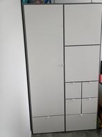Ikea Visthus Kledingkast Grijs/Wit, Huis en Inrichting, Ophalen, Overige materialen, 100 tot 150 cm, 200 cm of meer