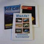 Kit car cars 3 bladen tijdschriften documentatie SET PRIJS, Ophalen of Verzenden, Gelezen, Overige merken