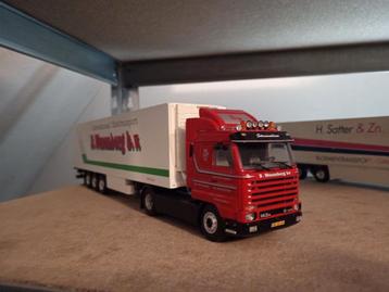 Scania 143 koeloplegger B. Wezenberg Tekno  beschikbaar voor biedingen