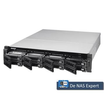 QNAP NAS TS-EC880U-RP, 16GB refurbished CPU upgraded