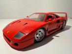Ferrari F40 (1997) Burago 1/18, Ophalen of Verzenden, Gebruikt, Auto, Bburago