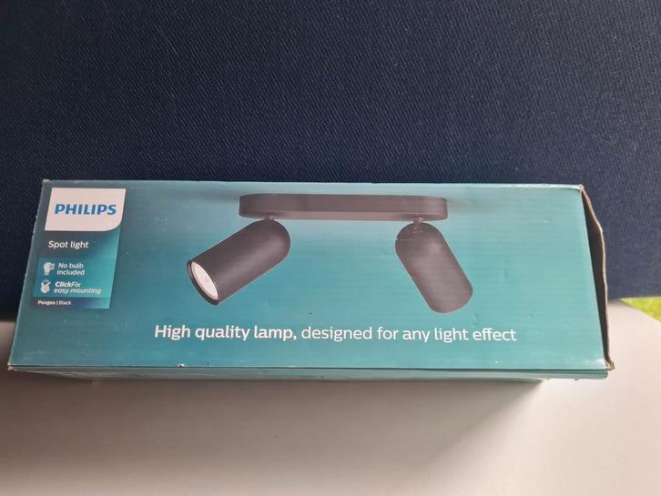 Nieuwe Philips Plafondlamp - Spot, Huis en Inrichting, Lampen | Plafondlampen, Nieuw, Metaal, Ophalen of Verzenden