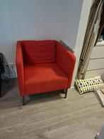 Ikea Ektorp Rode Fauteuil - Goede Staat, Huis en Inrichting, Fauteuils, Ophalen, 75 tot 100 cm, Zo goed als nieuw, 75 tot 100 cm