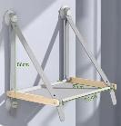 Raam hangmat, Ophalen of Verzenden, Zo goed als nieuw, Katoen