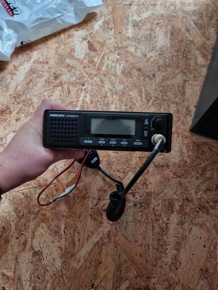 President Johnson 2 - 27MC - Incl. mic & haakje., Telecommunicatie, Zenders en Ontvangers, Ophalen of Verzenden