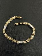 Prachtige 14k gouden magnum armband | ITALY, Sieraden, Tassen en Uiterlijk, Armbanden, Ophalen of Verzenden, Nieuw, Goud