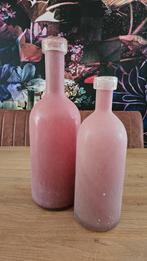 Roze vazen, Overige kleuren, Ophalen of Verzenden, Minder dan 50 cm, Glas